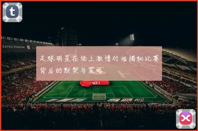 足球明星在场上激情对话揭秘比赛背后的默契与策略