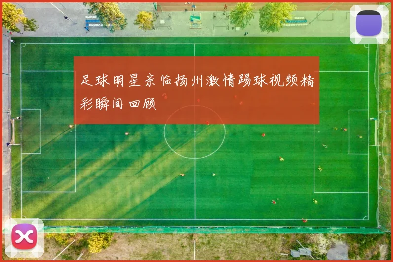 足球明星亲临扬州激情踢球视频精彩瞬间回顾